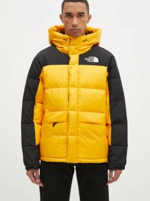 The North Face kurtka puchowa HMLYN Down męska kolor żółty zimowa NF0A4QYXZU31