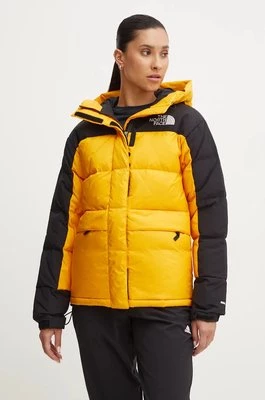 The North Face kurtka puchowa HMLYN Down Parka damska kolor żółty zimowa NF0A4R2W56P1