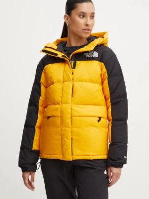 The North Face kurtka puchowa HMLYN Down Parka damska kolor żółty zimowa NF0A4R2W56P1