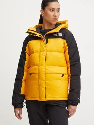 The North Face kurtka puchowa HMLYN Down Parka damska kolor żółty zimowa NF0A4R2W56P1