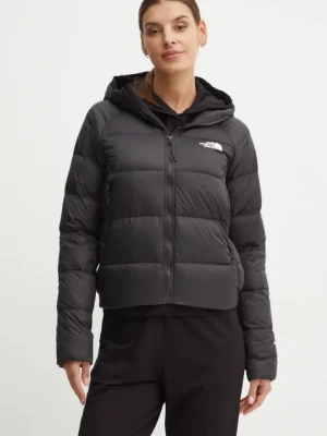 Zdjęcie produktu The North Face kurtka puchowa Hyalite damska kolor czarny przejściowa NF0A3Y4R4H01