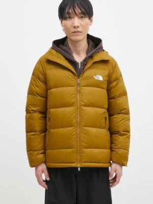 The North Face kurtka puchowa Hydrenalite Down Hoodie męska kolor zielony przejściowa NF0A5GIE1OB1