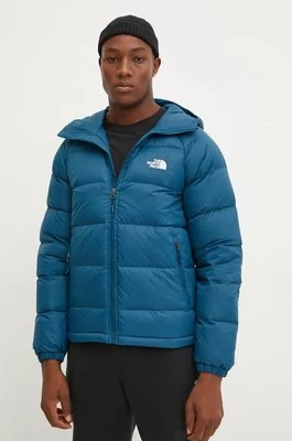 The North Face kurtka puchowa Hydrenalite męska kolor turkusowy zimowa NF0A5GIE1NO1