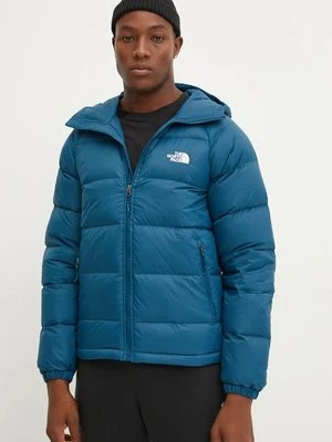 The North Face kurtka puchowa Hydrenalite męska kolor turkusowy zimowa NF0A5GIE1NO1