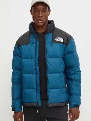 The North Face kurtka puchowa Lhotse Jacket męska kolor turkusowy zimowa NF0A3Y231NO1