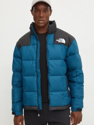 The North Face kurtka puchowa Lhotse Jacket męska kolor turkusowy zimowa NF0A3Y231NO1