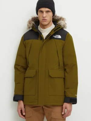 Zdjęcie produktu The North Face kurtka puchowa McMurdo kolor zielony zimowa NF0A5GJF5HO1