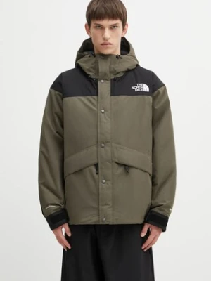 The North Face kurtka puchowa Mountain Down Jacket kolor zielony zimowa NF0A8D1VBQW1