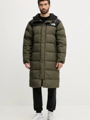The North Face kurtka puchowa Nuptse kolor zielony zimowa NF0A832JBQW1