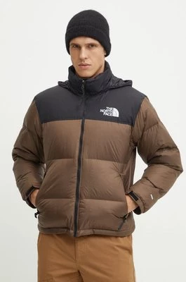 The North Face kurtka puchowa TNF x 30th Years HMLYN męska kolor brązowy zimowa NF0A3C8D5EX1