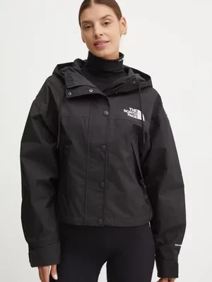 The North Face kurtka Reign on Jacket damska kolor czarny przejściowa oversize NF0A8BCHJK31