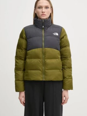 The North Face kurtka Saikuru damska kolor zielony zimowa NF0A89JDWOG1