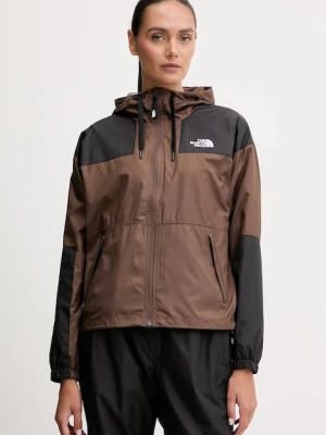 The North Face kurtka Sheru kolor brązowy przejściowa NF0A4C9H1OI1