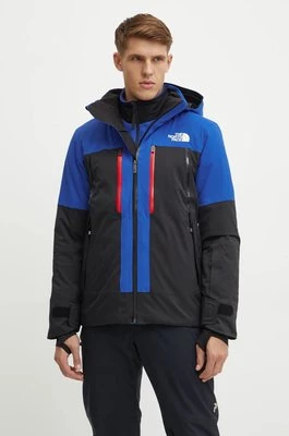 The North Face kurtka Snowsquall kolor niebieski NF0A87Y5EF11