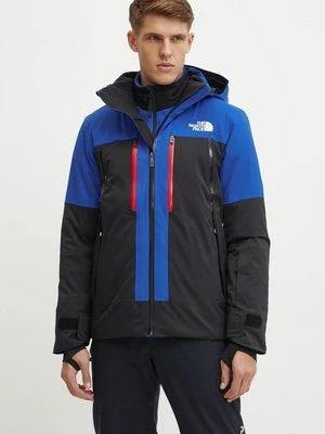 The North Face kurtka Snowsquall kolor niebieski NF0A87Y5EF11