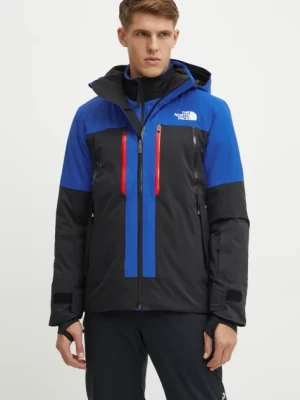 The North Face kurtka Snowsquall kolor niebieski NF0A87Y5EF11