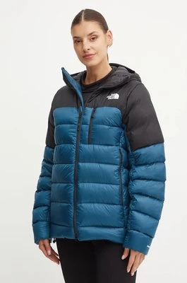 The North Face kurtka sportowa puchowa Kalix kolor turkusowy zimowa NF0A88SJ1NO1