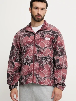 The North Face kurtka TNF Easy Wind kolor bordowy przejściowa oversize NF0A88XY61G1
