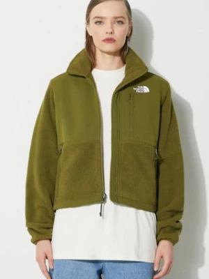 The North Face kurtka W Ripstop Denali Jacket damska kolor zielony przejściowa oversize NF0A870SPIB1