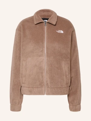 The North Face Kurtka Z Polaru Collared braun BRĄZOWY