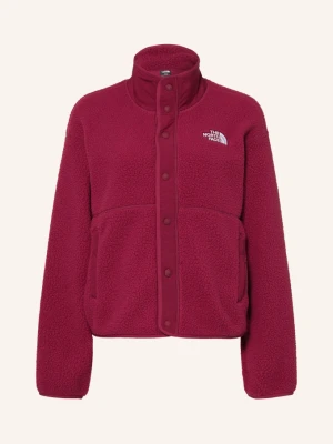 The North Face Kurtka Z Polaru Cragmont Snap rot CIEMNOCZERWONY