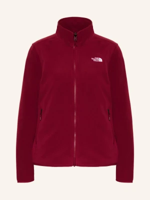 The North Face Kurtka Z Polaru Glacier rot CIEMNOCZERWONY