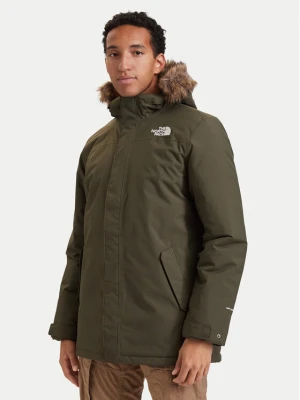 The North Face Kurtka zimowa Zaneck NF0A4M8H Khaki Regular Fit