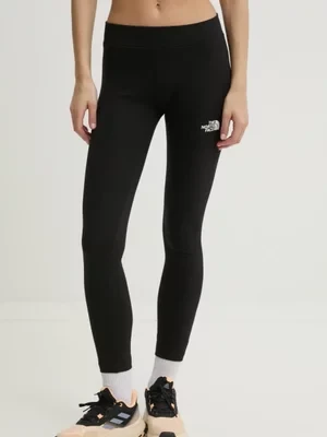 The North Face legginsy Simple Dome damskie kolor czarny gładkie NF0A8C1XJK31