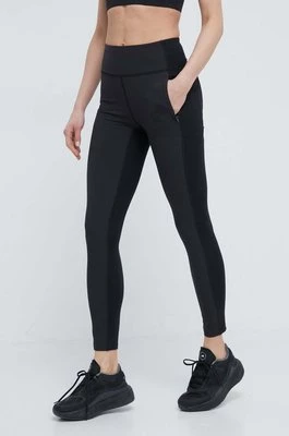 The North Face legginsy sportowe Bridgeway Hybrid damskie kolor czarny gładkie
