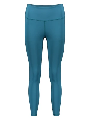 The North Face Legginsy sportowe "Elvtn" w kolorze niebieskim rozmiar: M