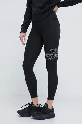 The North Face legginsy sportowe Flex damskie kolor czarny gładkie NF0A87JTJK31