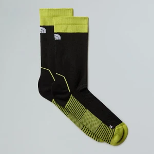 The North Face Lekkie Skarpety Do Biegów Trailowych Do Połowy Łydki Tnf Black-fizz Lime Rozmiar L male