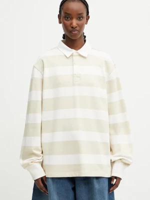 The North Face longsleeve bawełniany Rugby polo
