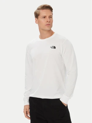 The North Face Longsleeve Evolution Box Nse NF0A8B68 Biały Regular Fit