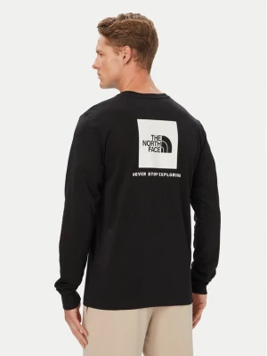 The North Face Longsleeve Evolution Box Nse NF0A8B68 Czarny Regular Fit
