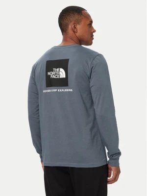 The North Face Longsleeve Evolution Box Nse NF0A8B68 Szary Regular Fit