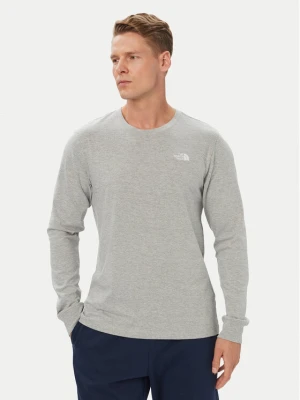 The North Face Longsleeve Evolution Simple Dome NF0A8EU3 Szary Regular Fit