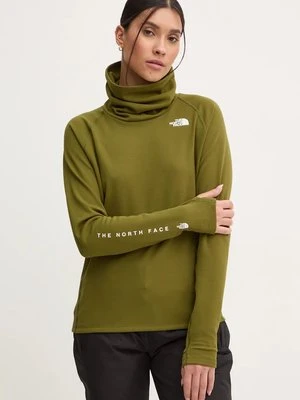 The North Face longsleeve funkcyjny Baselayer Dragline kolor zielony NF0A7ZLOPIB1