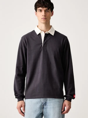 The North Face longsleeve męski bawełniany RedBox szary