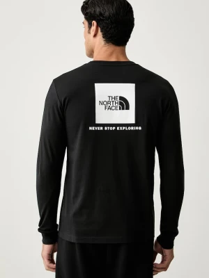 The North Face longsleeve męski z bawełną EVOLUTION czarny