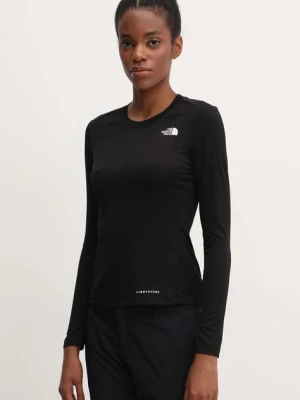The North Face longsleeve sportowy Shadow kolor czarny NF0A87TXJK31