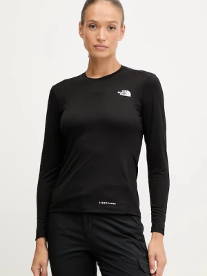 The North Face longsleeve sportowy Shadow kolor czarny NF0A8E1EJK31