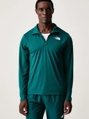 The North Face longsleeve treningowy męski 24 / 7 turkusowy
