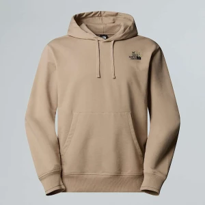 The North Face Luźna Bluza Unisex Z Kapturem I Grafiką Dome Flower Mushroom Grey Rozmiar XS male