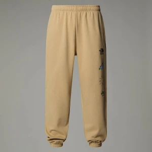 The North Face Luźne Joggery Unisex Mountain Cleanup Khaki Stone Rozmiar  male