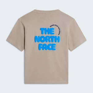 The North Face Luźny Młodzieżowy T-shirt Z Grafiką Explore Fonts Stone Slab Rozmiar M male