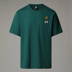 The North Face Luźny T-shirt Mountain Jacket Anniversary Deep Nori Rozmiar XS male