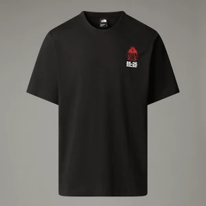 The North Face Luźny T-shirt Mountain Jacket Anniversary Tnf Black Rozmiar XS male