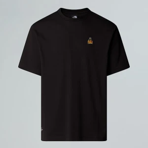 The North Face Luźny T-shirt Unisex Icon Mountain Jacket Tnf Black Rozmiar XXS male