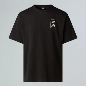 The North Face Luźny T-shirt Unisex No Signal Tnf Black Rozmiar XL male